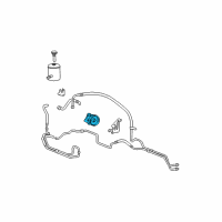 OEM 2001 Kia Optima Pump Assembly-Power STEE Diagram - 5710038500