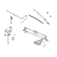 OEM Chevrolet Reservoir Cap Diagram - 96843232