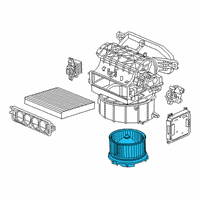 OEM 2017 Honda Civic Motor Assembly, With F Diagram - 79310-TBA-A11