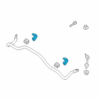 OEM Kia Sorento Bracket-STABILIZER Bar Diagram - 55514C6000