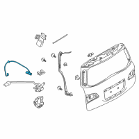 OEM Infiniti Switch Assy-Trunk Opener Diagram - 25380-6GW0A