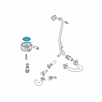 OEM 2008 Toyota Camry Oil Cooler O-Ring Diagram - 90301-52006
