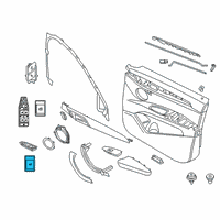 OEM BMW X2 SWITCH TRUNK LID Diagram - 61-31-9-299-446