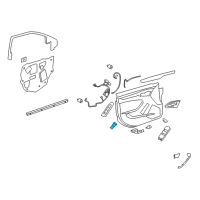 OEM 2013 Cadillac CTS Trunk Lid Switch Diagram - 25796933