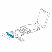 OEM 2022 BMW 530i Insert, Cup Holder Diagram - 52-20-7-946-437