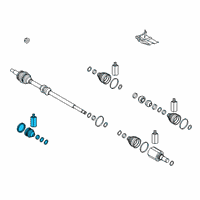 OEM Kia JOINT & SHAFT KIT-FR Diagram - 49526M7800