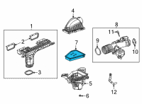 OEM Jeep Grand Cherokee L AIR Diagram - 68542769AA