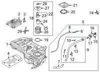 OEM Hyundai HOSE-VENT Diagram - 31071-N9520