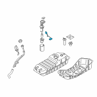 OEM 2009 Kia Sorento Fuel Pump Sender Assembly Diagram - 944603E500