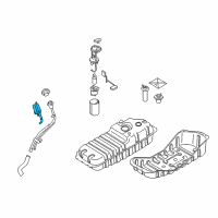 OEM Kia Filter Assembly-Air Diagram - 314503E000