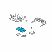 OEM Honda Base Diagram - 34404-SHJ-A01