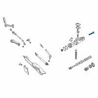 OEM Chevrolet Tahoe Rack Kit-Piston & Nut Asm Diagram - 7817528