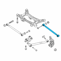 OEM Jeep Compass Suspension Rod Diagram - 68309199AA