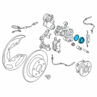 OEM 2022 BMW X2 Repair Set Brake Caliper Diagram - 34-21-6-865-315