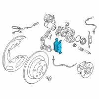 OEM 2021 BMW X2 Repair Kit, Brake Pads Asbes Diagram - 34-20-6-885-600