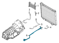 OEM 2019 Ford E-350 Super Duty Tube Assembly Diagram - GC2Z-7R081-E