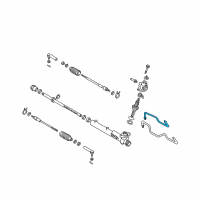 OEM 2007 Nissan Quest Tube Assy-Cylinder Diagram - 49541-CK000