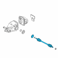 OEM 2015 BMW 335i xDrive Right Cv Axle Assembly Diagram - 33-20-8-680-350