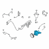 OEM 2016 BMW 640i Hydraulic Pump Diagram - 32-41-6-850-590