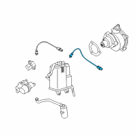 OEM 2010 BMW X6 Oxygen Sensor Diagram - 11-78-7-577-666