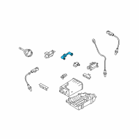 OEM 2008 Hyundai Entourage Hose & Check Valve Assembly-Vacuum Diagram - 28350-3C300