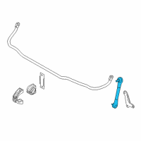 OEM 2005 BMW 645Ci Left Swing Support Diagram - 31-30-6-781-541