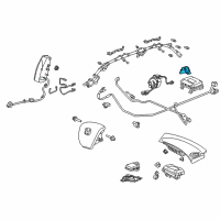 OEM Honda Crosstour Sensor Assy., FR. Crash Diagram - 77930-TP6-B21