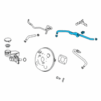 OEM 2019 Honda Civic Tube Assy. (Ap4T LH) Diagram - 46402-TGH-A11