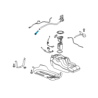 OEM Hummer Hose, Fuel Tank Filler Diagram - 25821154