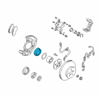 OEM 1996 Toyota Celica Oil Seal Diagram - 43246-12020