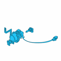 OEM Kia Forte Front Fog Lamp Assembly Diagram - 92201M7000