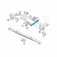 OEM 2009 Dodge Dakota ABSORBER-Suspension Diagram - 68020855AB