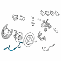 OEM 2022 Honda Insight HARN ASSY., EPB R Diagram - 47510-TXM-A02