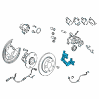 OEM 2022 Honda Insight Anchor Diagram - 43220-TBA-A01