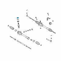 OEM Toyota Echo Shaft Seals Diagram - 90311-17009