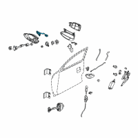 OEM Pontiac GTO Switch, Dr Lock Diagram - 92145444