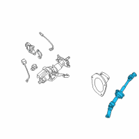 OEM 2009 Toyota Sienna Intermed Shaft Diagram - 45220-08052