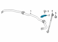 OEM Honda Civic BRACKET Diagram - 51308-T20-A00