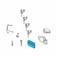 OEM 2007 Dodge Ram 1500 Powertrain Control Module Diagram - RL094606AF