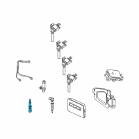 OEM 2009 Dodge Durango SPARKPLUG Diagram - SPLZFR5B13