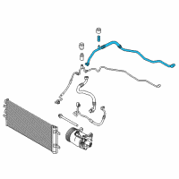 OEM 2022 BMW X2 Refrigerant Line Iwt Diagram - 64-53-6-842-037