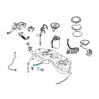 OEM 2005 BMW X3 Tension Strap Right Diagram - 16-11-7-194-457