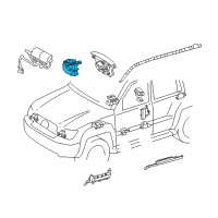 OEM 2015 Toyota Land Cruiser Clock Spring Diagram - 84306-50190