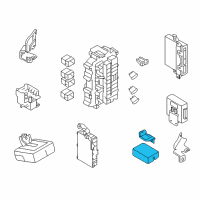 OEM Infiniti M35h Can Gateway Controller Unit Diagram - 284D2-4HK0A