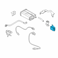 OEM Kia Forte5 Filter Assembly-Air Diagram - 314543R000