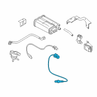 OEM 2014 Kia Forte5 Oxygen Sensor Assembly Diagram - 392102B290