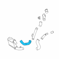 OEM 2021 Nissan GT-R Hose-Air Inlet Diagram - 14463-JF01C