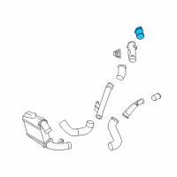 OEM 2016 Nissan GT-R Hose-Air Inlet Diagram - 14463-JF00E