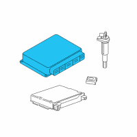 OEM BMW Engine Control Module Diagram - 12-14-7-839-868