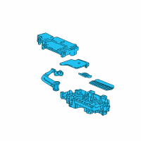 OEM 2018 Chevrolet Cruze Fuse Box Diagram - 39023242